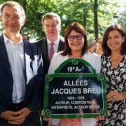 Dénomination “Allées Jacques Brel” à Paris