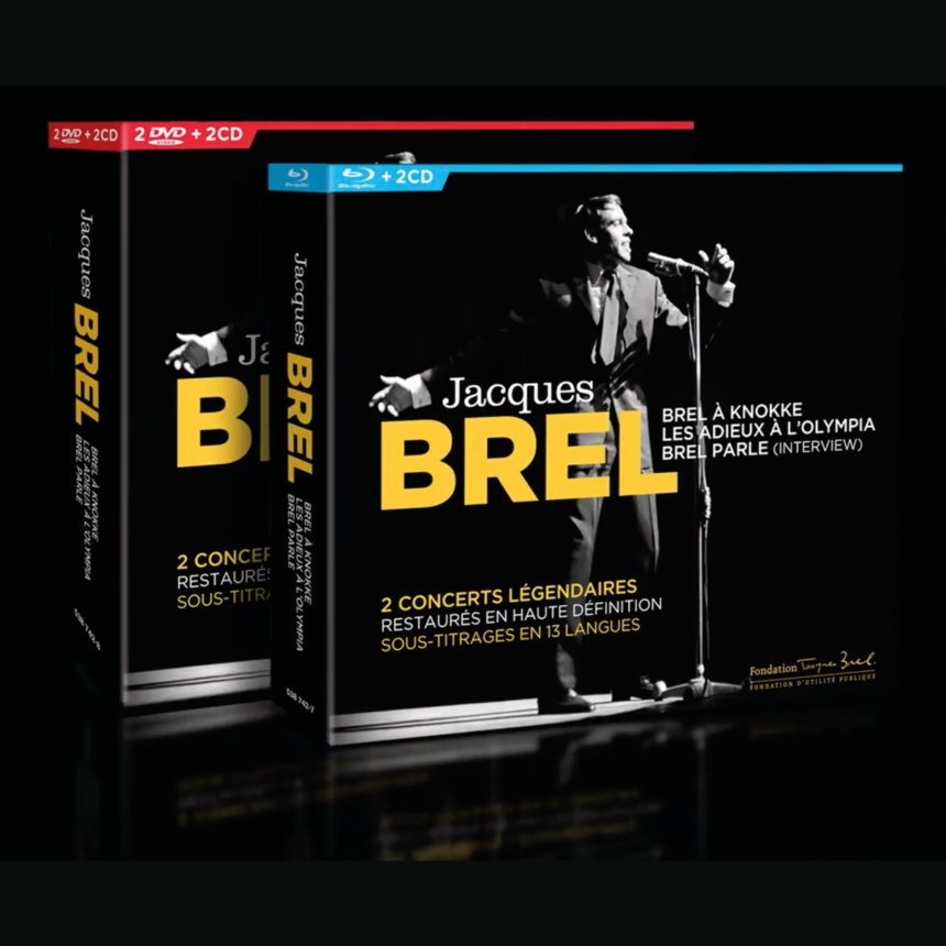 Jacques Brel en concert et en interview