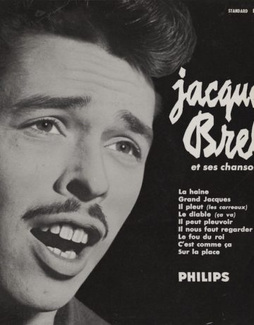Jacques Brel et ses chansons