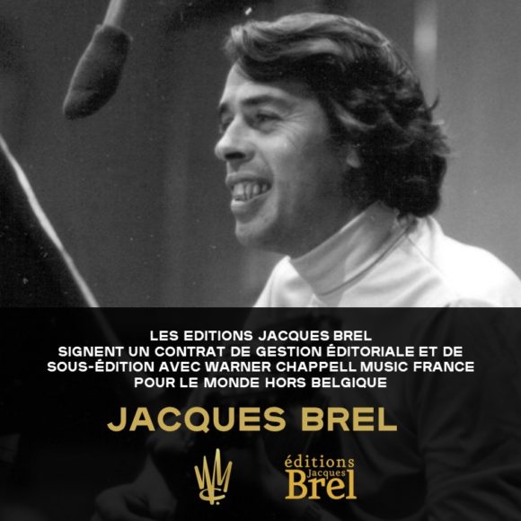 Les éditions Jacques Brel – Warner Chappell Music France
