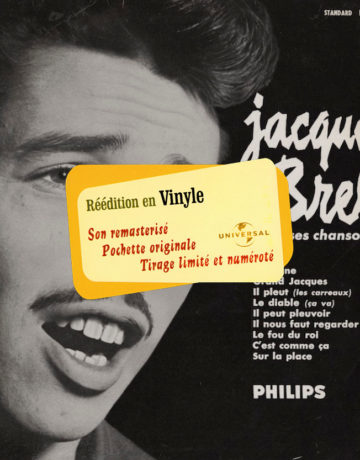 Jacques Brel et ses chansons (vinyle)